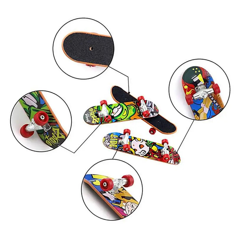 1pcs/set Finger Skateboards Game Toy  Skate Park Kids Toys Ramp Parts for Tech Deck Finger Board Ultimate Sport Training Props