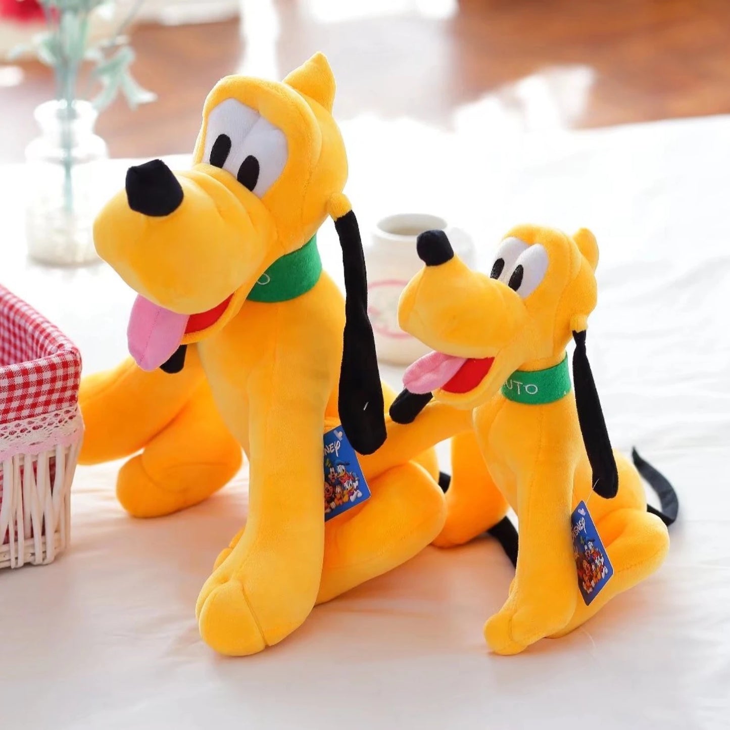 30-70cm Cute Pluto Goofy Plush Toy Lovely Stuffed Anime Dog Plushies Hug Doll Pillow Home Decor Xmas Gifts For Fans